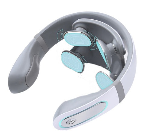Wireless Electronic Neck Massager 4D Shiatsu Cervical Massager / Care Therapy Pulse Pain Relief