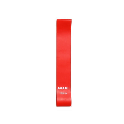 Resistance Rubber Bands Indoor Outdoor Fitness Equipment 0.35mm-1.1mm Pilates Sport Training Workout Elastic Bands