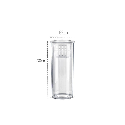 Living Room Micro Landscape Desktop Ecological Pot Transparent Plastic Creative Decoration Fish Tank