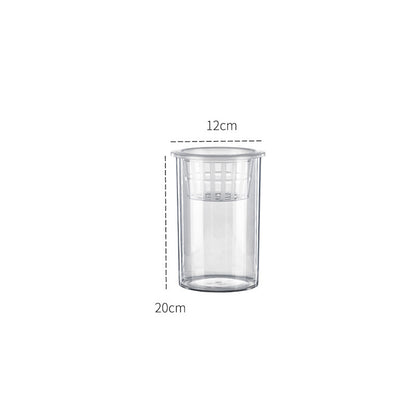 Living Room Micro Landscape Desktop Ecological Pot Transparent Plastic Creative Decoration Fish Tank